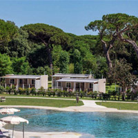 Camping Village Parco Della Gallinara in regio Lazio / Rome, Italië