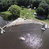 Camping Vrijhaven Heeg in regio Friesland, Nederland