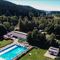 Camping Waldcamping Prüm in regio Rheinland-Pfalz, Duitsland