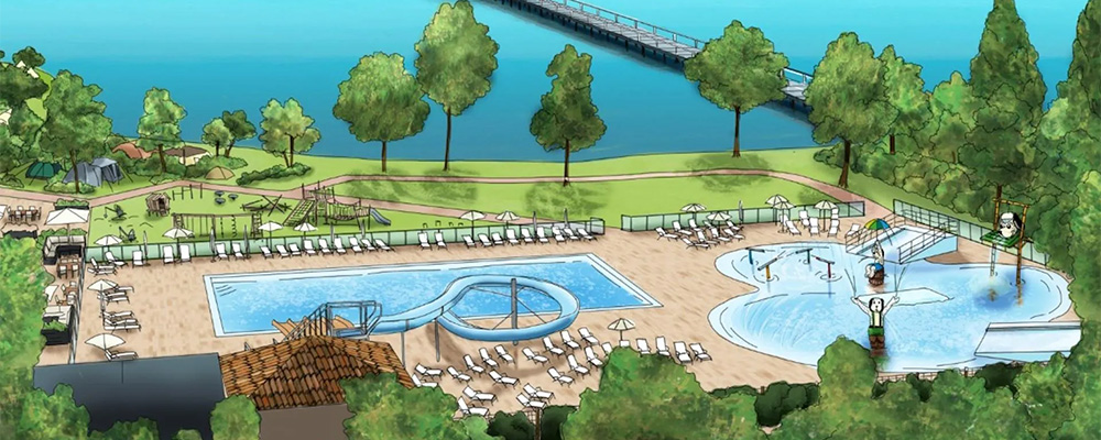 het nieuwe zwembad op Trasimeno Glamping Resort het nieuwe zwembad op Trasimeno Glamping Resort