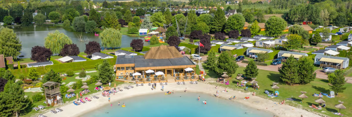 Camping La Croix du Vieux Pont in Aisne
