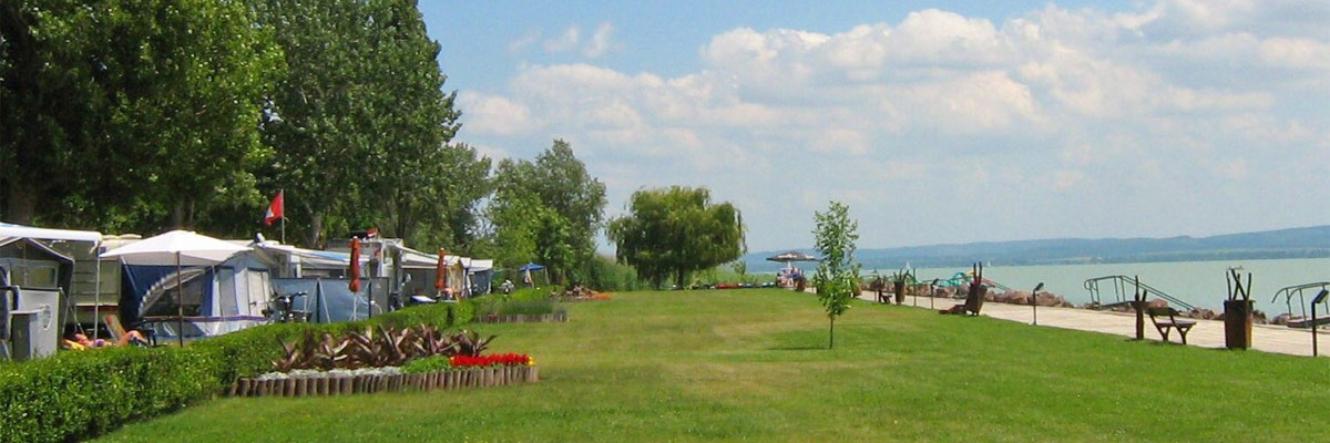 Camping Balatontourist Napfeny aan het Balatonmeer