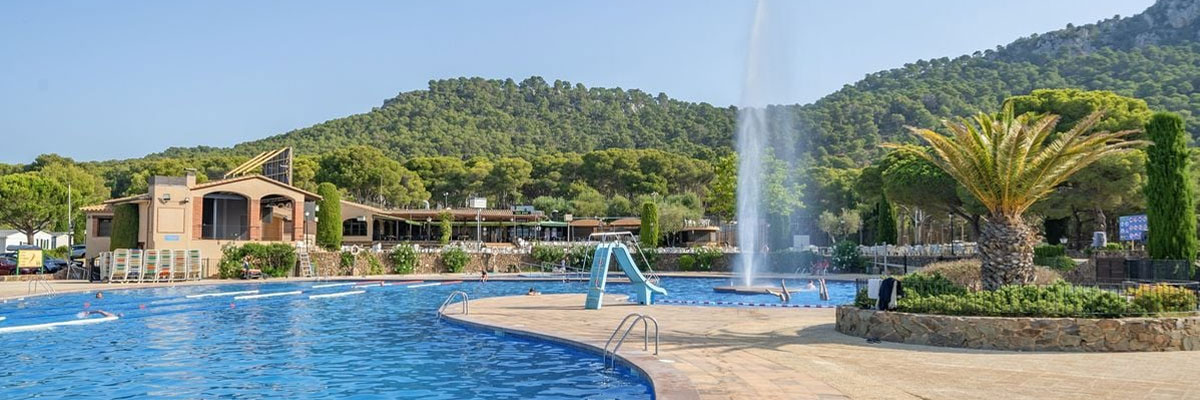 Camping Castell Montgri aan de Costa Brava