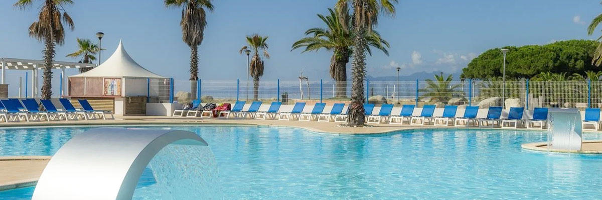 Camping Marina d'Erba Rossa op Corsica