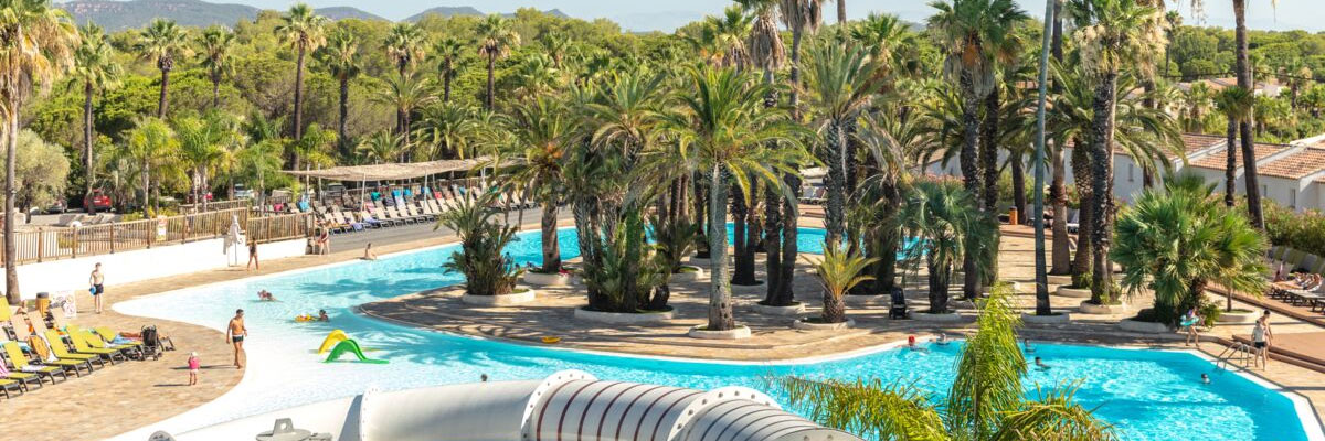 Camping La Baume/La Palmeraie aan de Côte d'Azur
