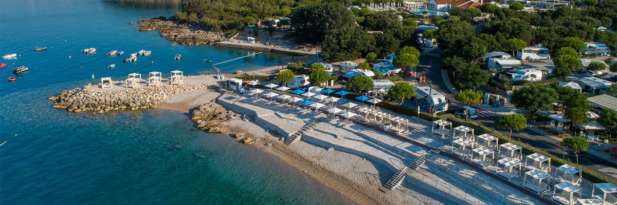 Valamar Camping Krk op het eiland Krk