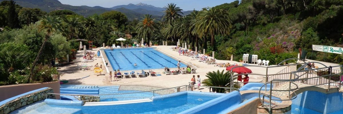 Camping Rosselba le Palme op het eiland Elba