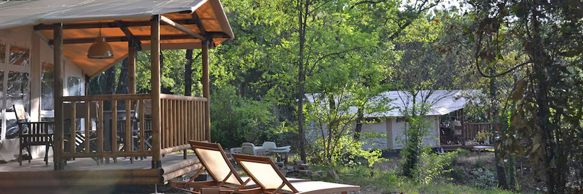 Camping La Vallée Verte in de Gard