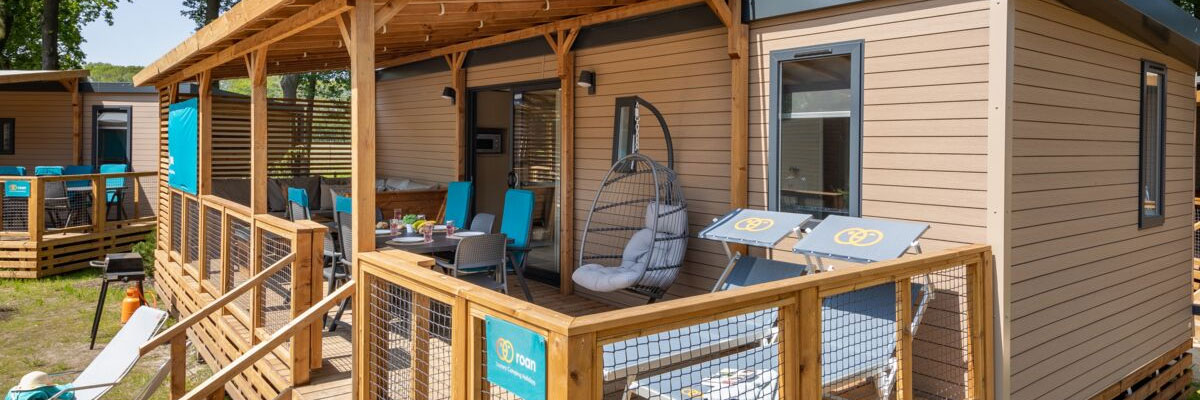 Glamping stacaravans huren in Nederland