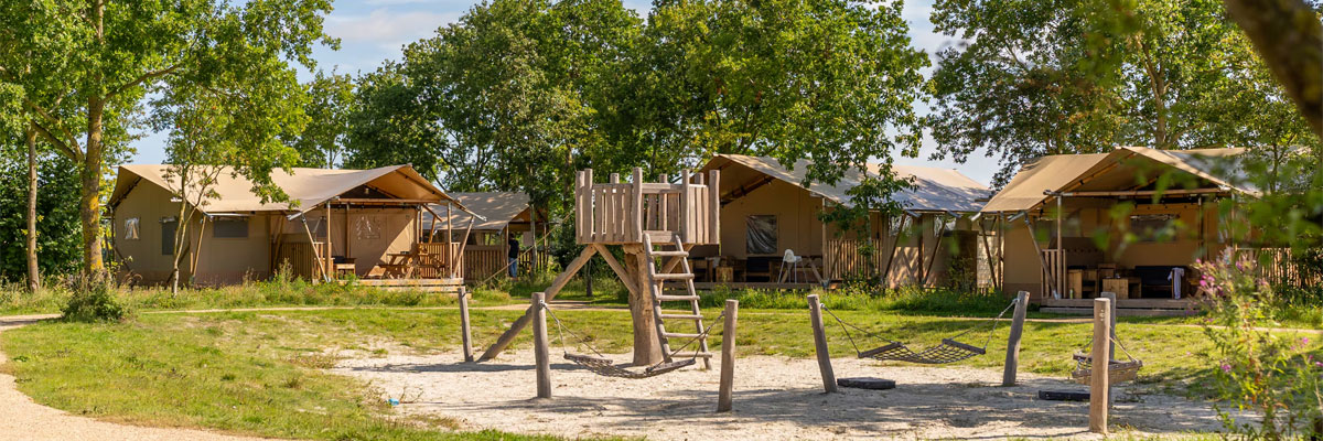 Glamping op Roompot Glamping Lauwersmeer in Groningen