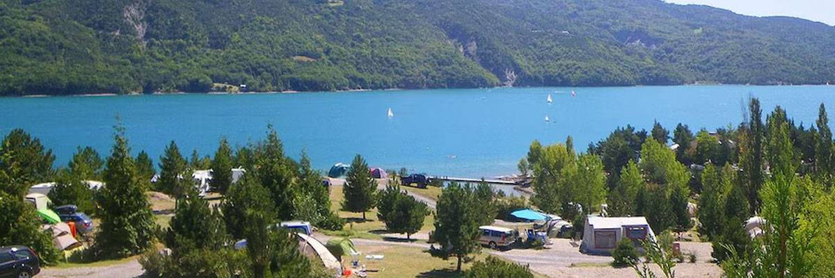 Camping La Presqu’île in de Hautes-Alpes