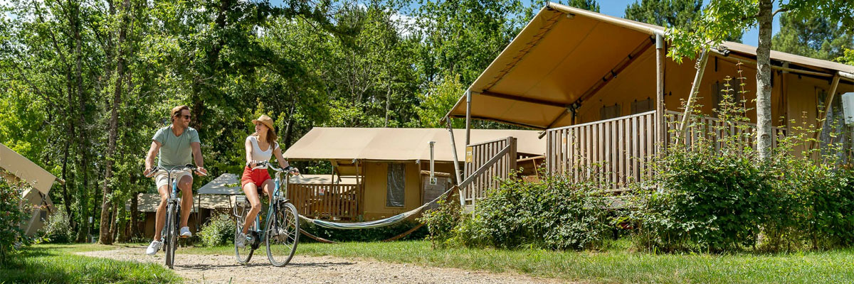 Camping Le Grand Dague in de Périgord Blanc