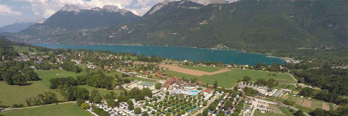 Camping l'Ideal aan het Lac d'Annecy