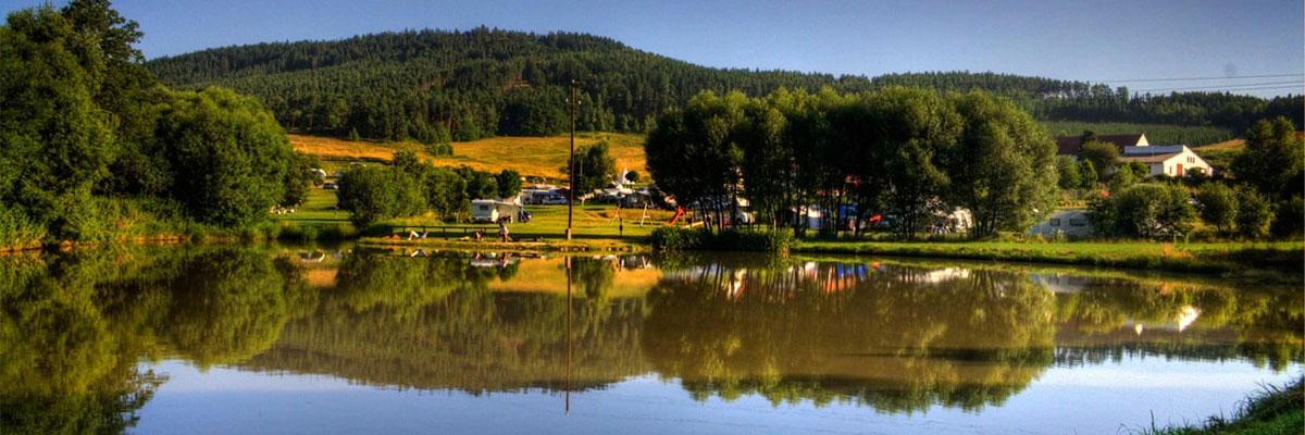 Camping Chvalsiny in Zuid-Bohemen