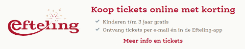 Koop hier Efteling tickets online met korting