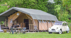 Glamping op kleine campings