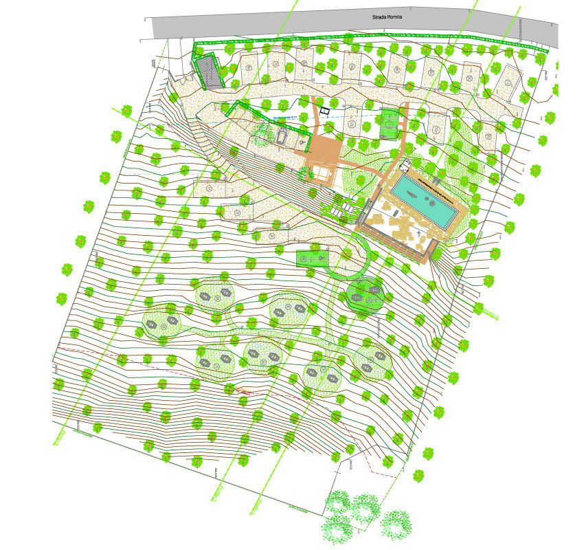 Plattegrond Agricamping Romita