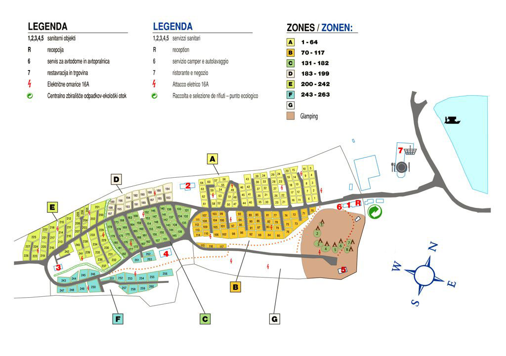 Plattegrond Bled