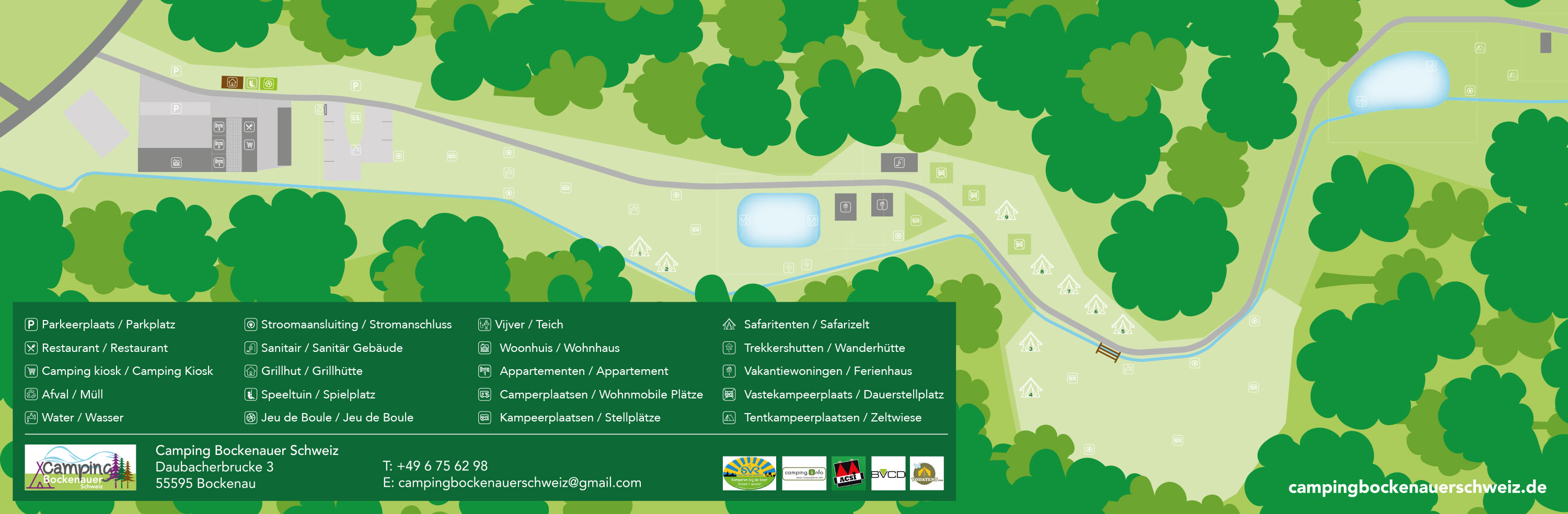 Plattegrond Bockenauer Schweiz