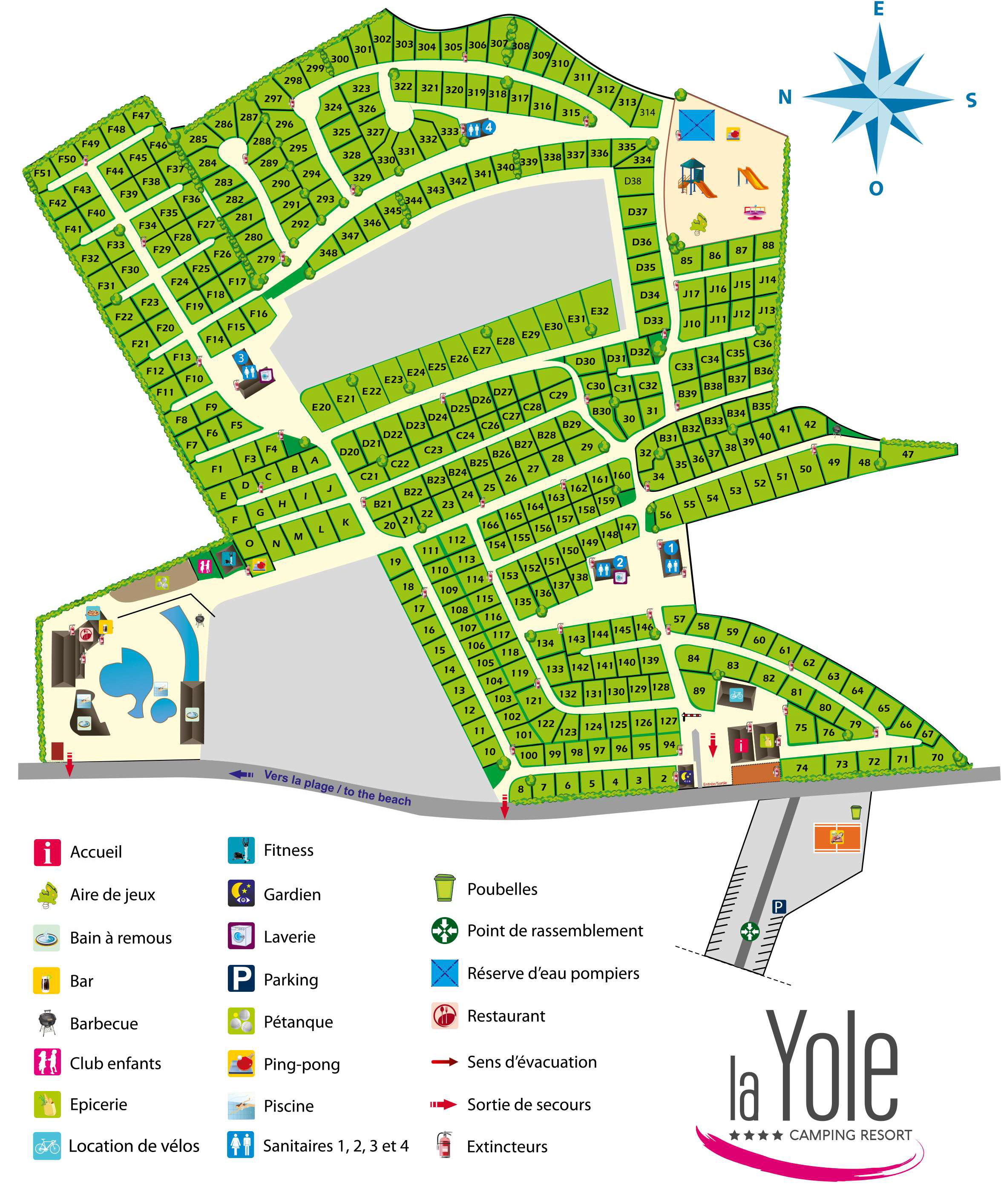 Plattegrond Bontempo La Yole