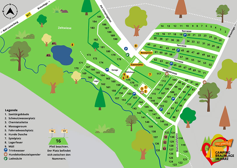 Plattegrond Braunlage