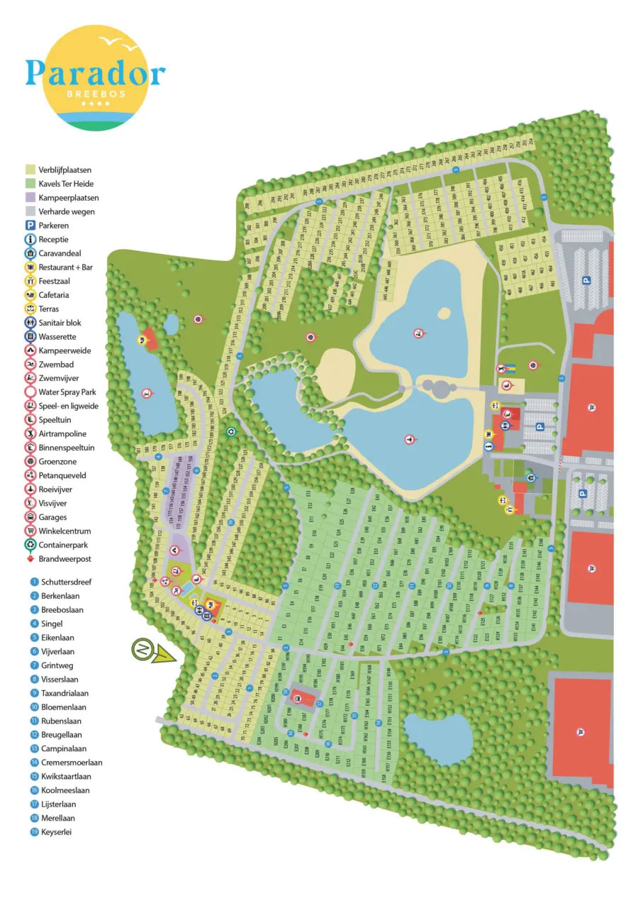 Plattegrond Breebos