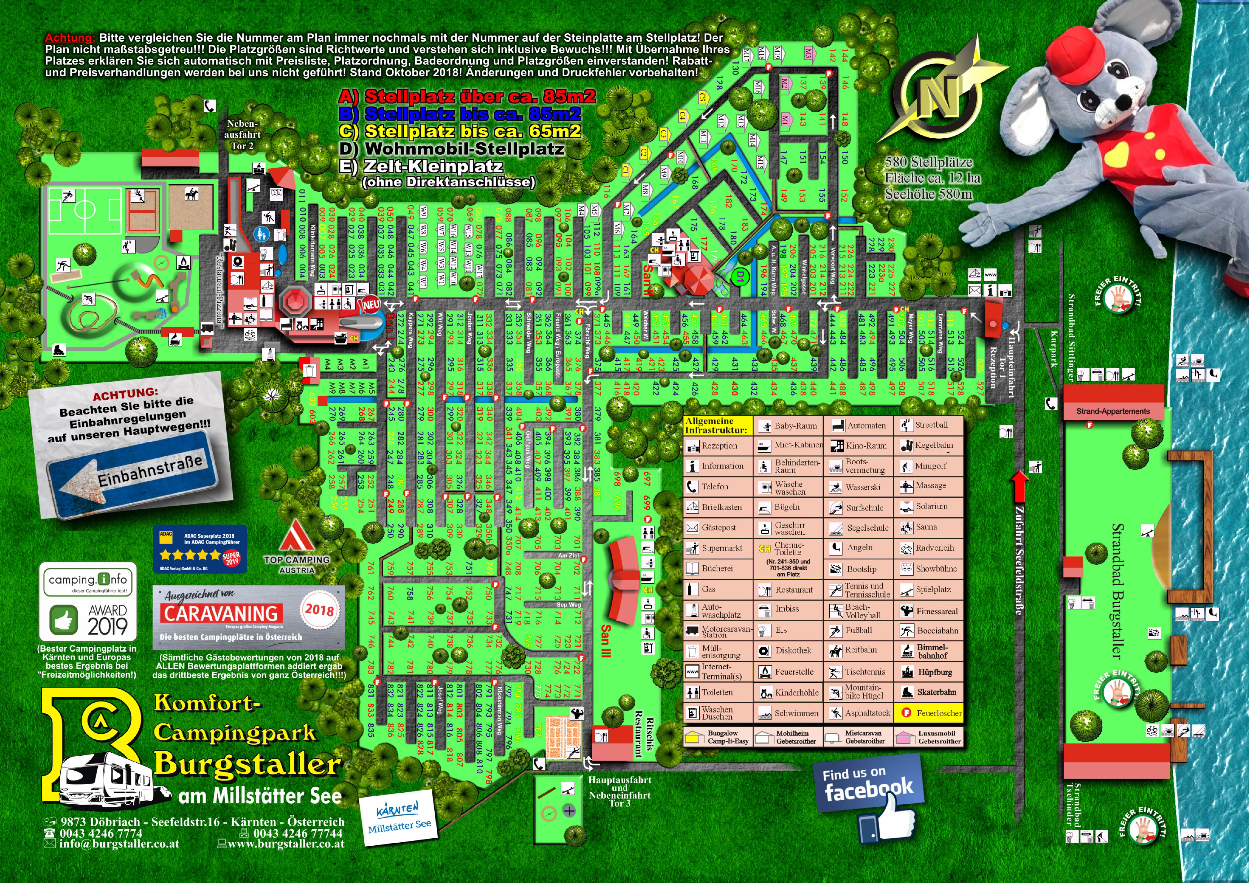 Plattegrond Burgstaller