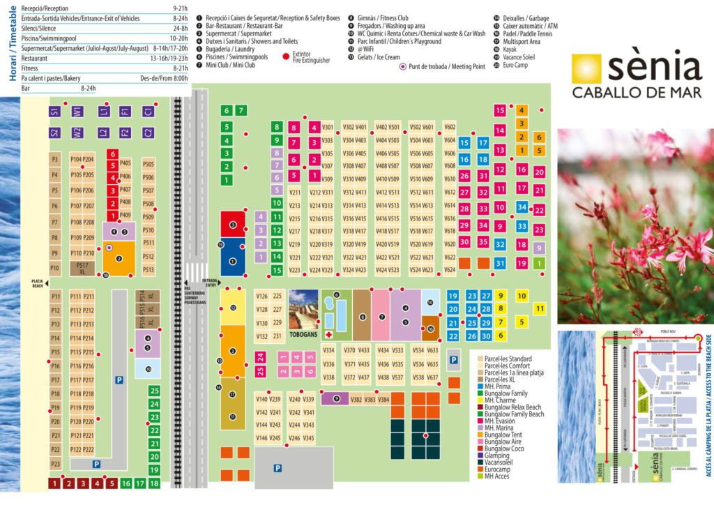 Plattegrond Caballo de Mar