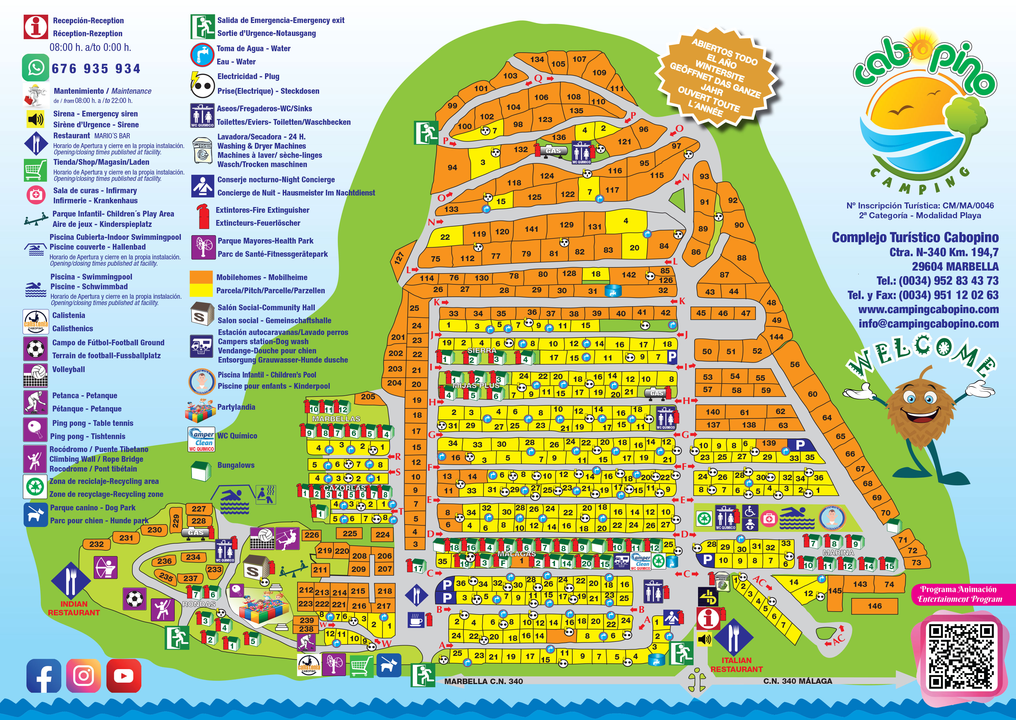 Plattegrond Cabopino