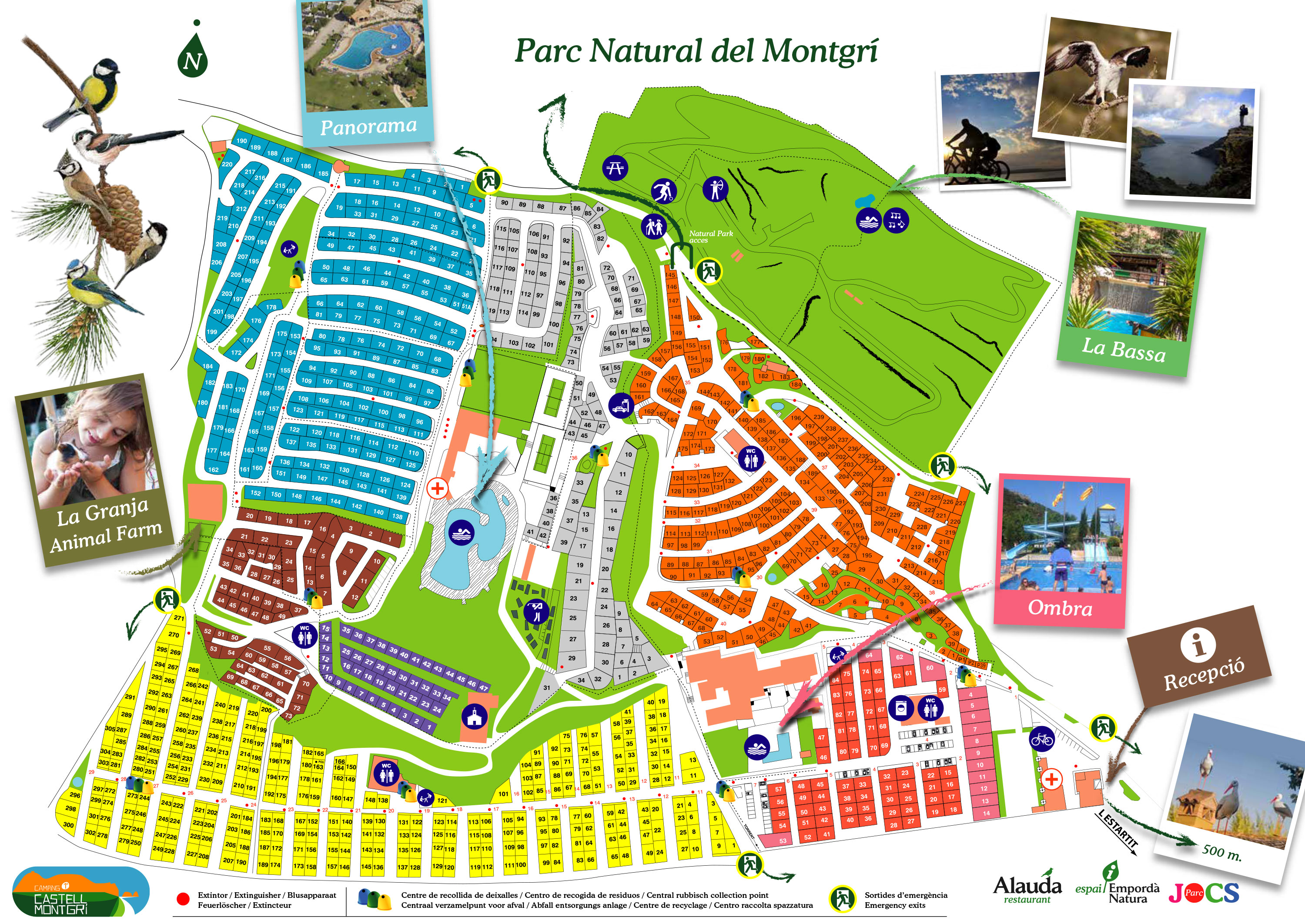 Plattegrond Castell Montgri