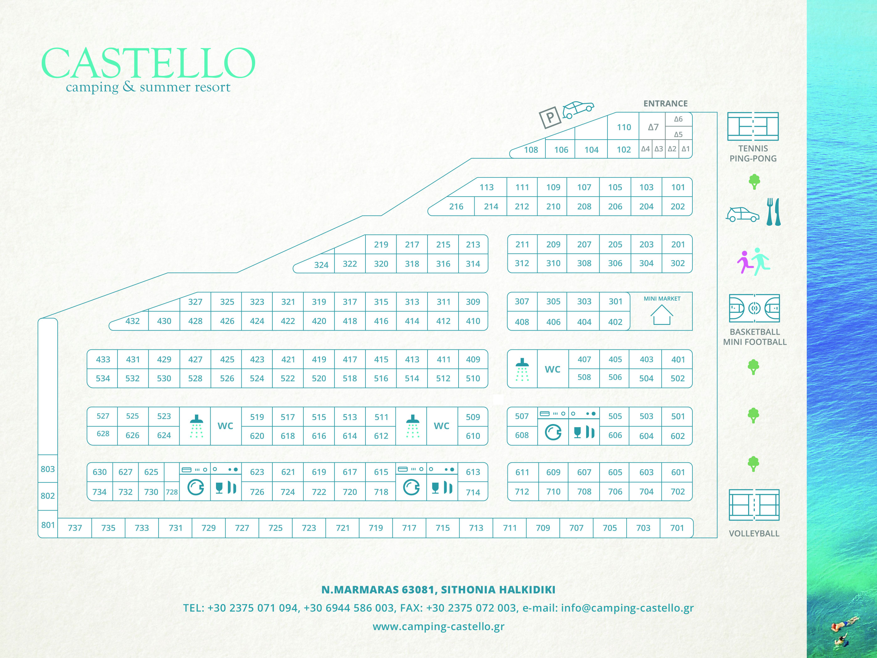 Plattegrond Castello 