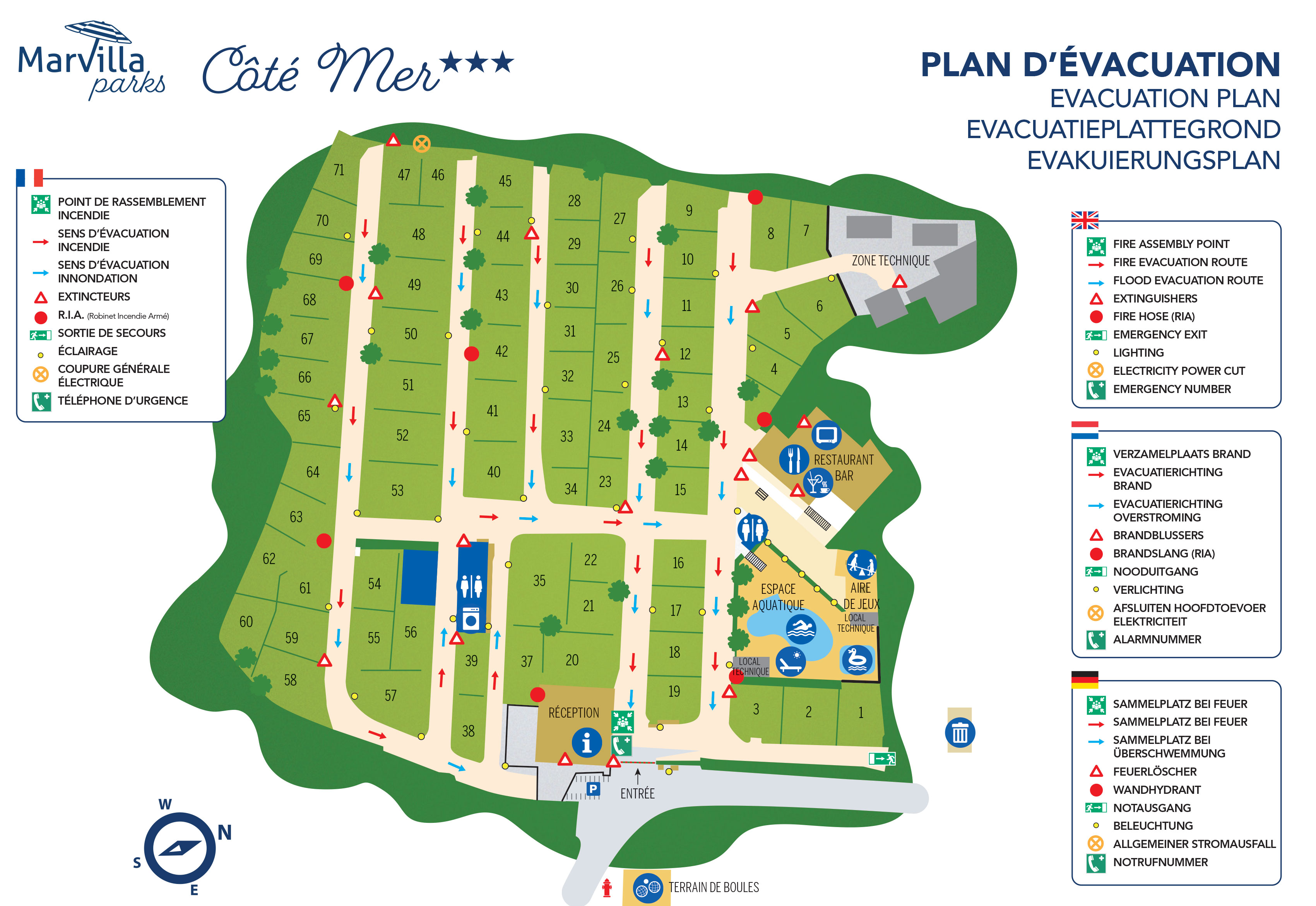 Plattegrond Côté Mer