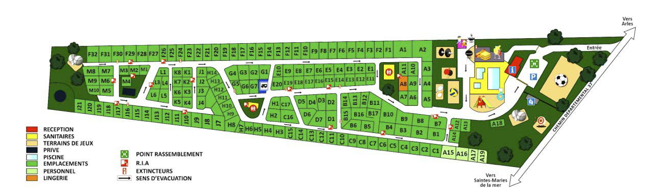 Plattegrond Crin Blanc