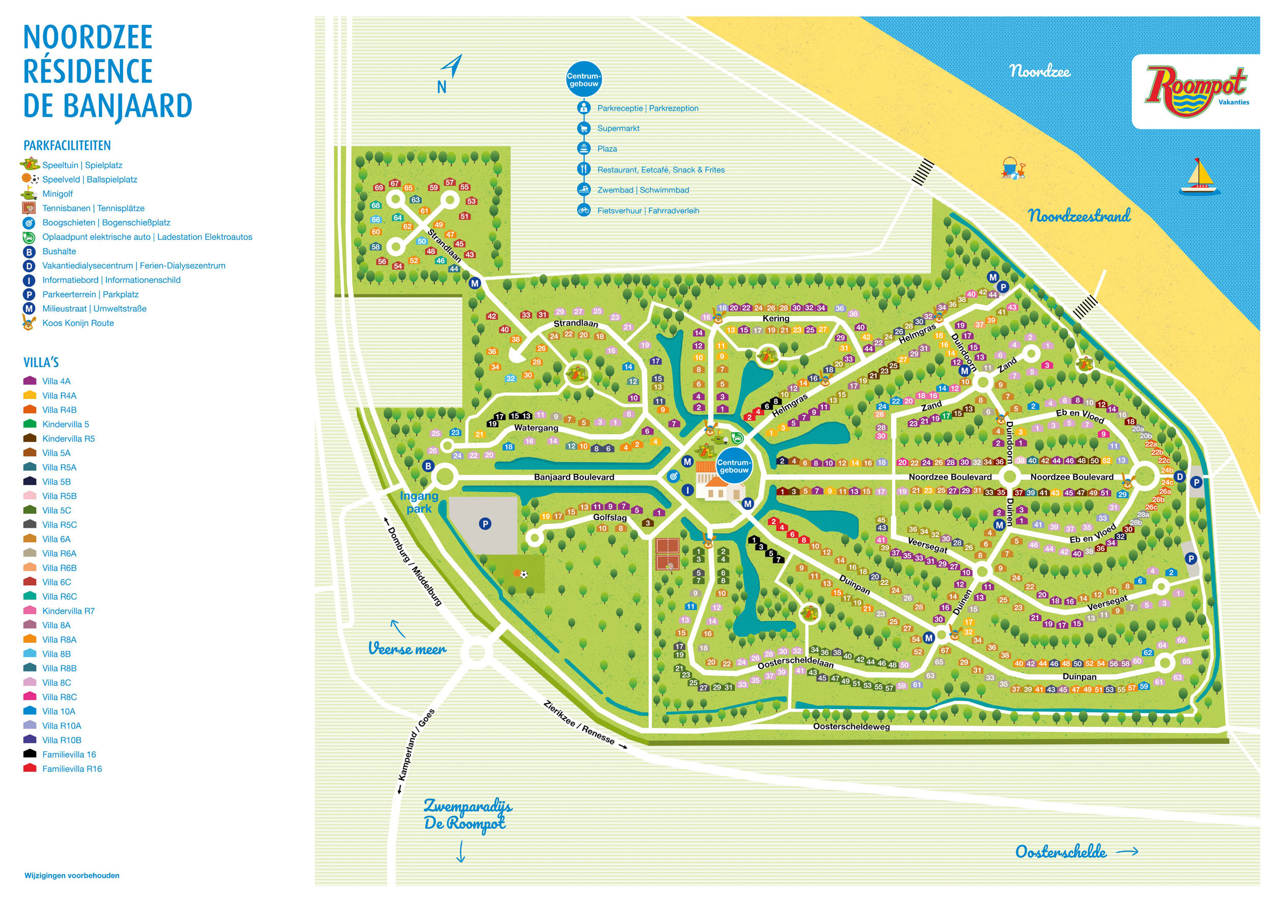 Plattegrond De Banjaard