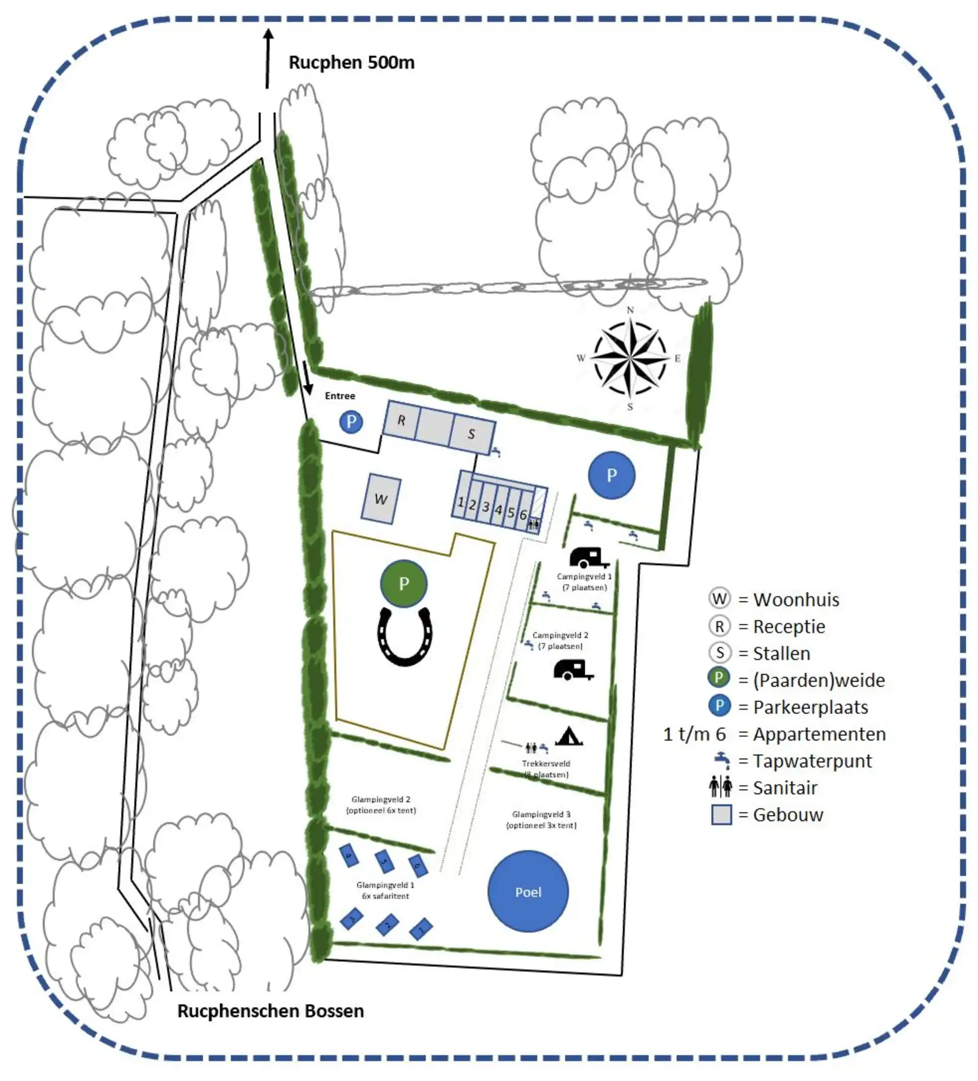 Plattegrond De Heerlijkheid Vorenseinde