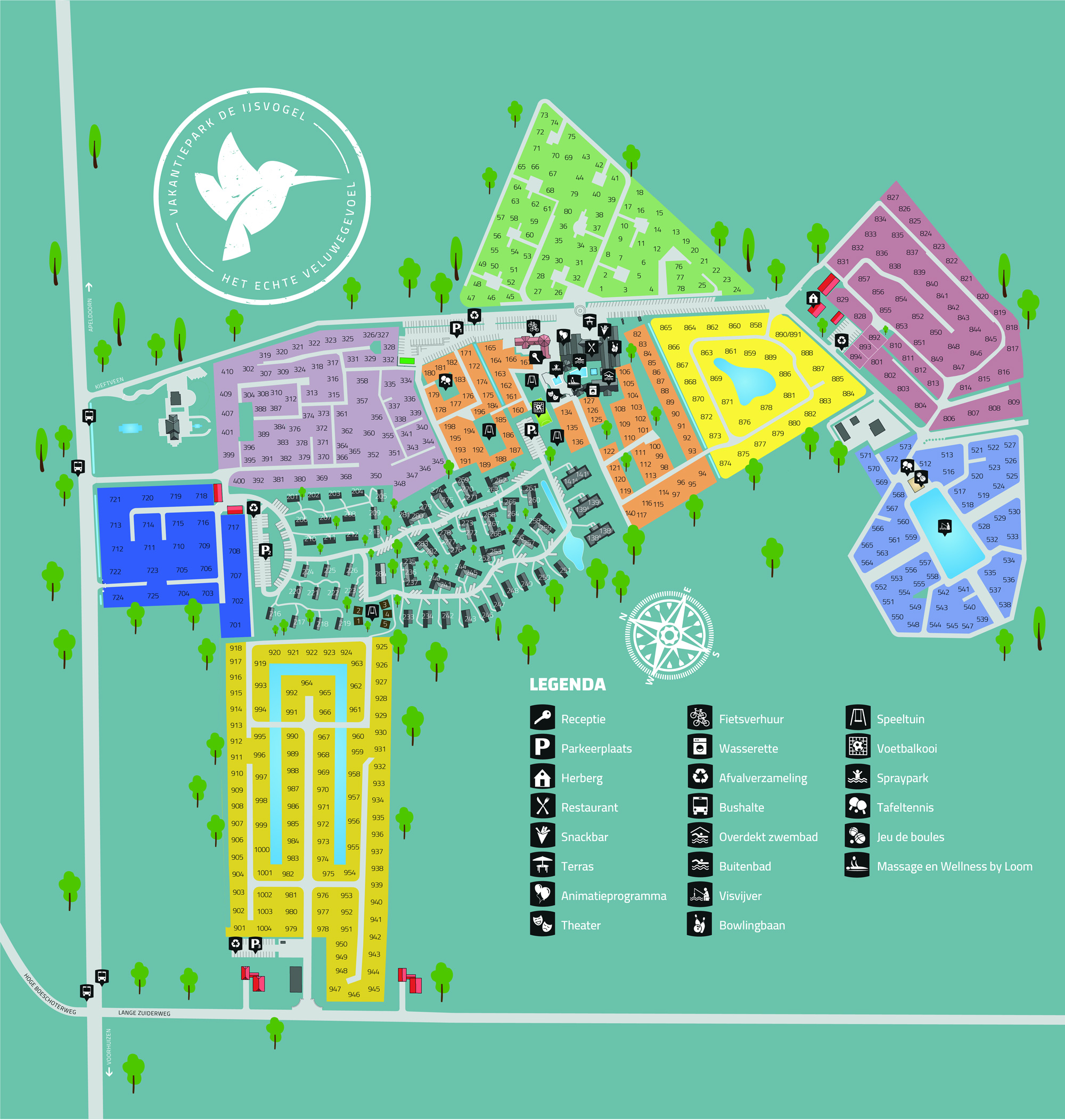 Plattegrond De IJsvogel