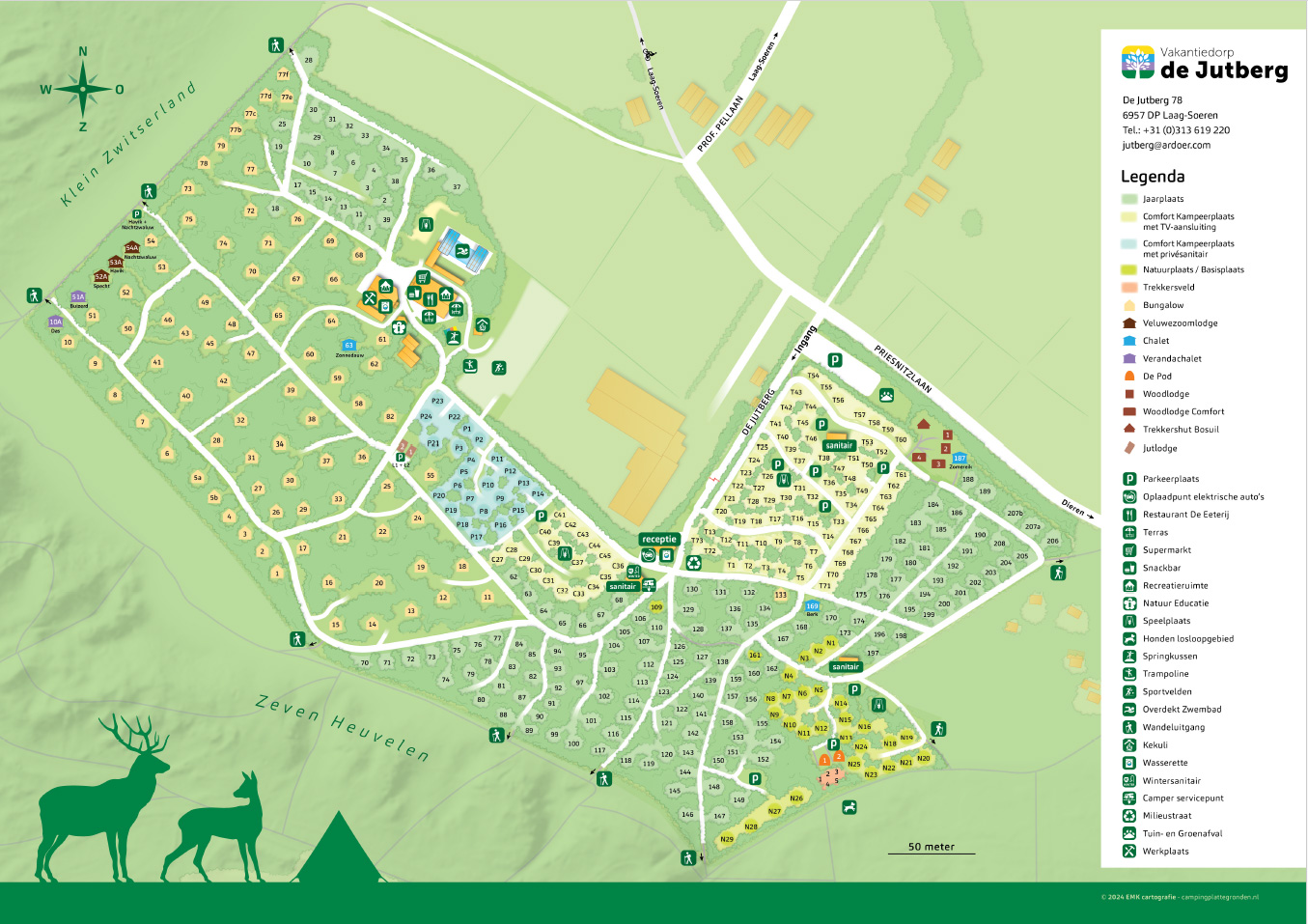 Plattegrond De Jutberg