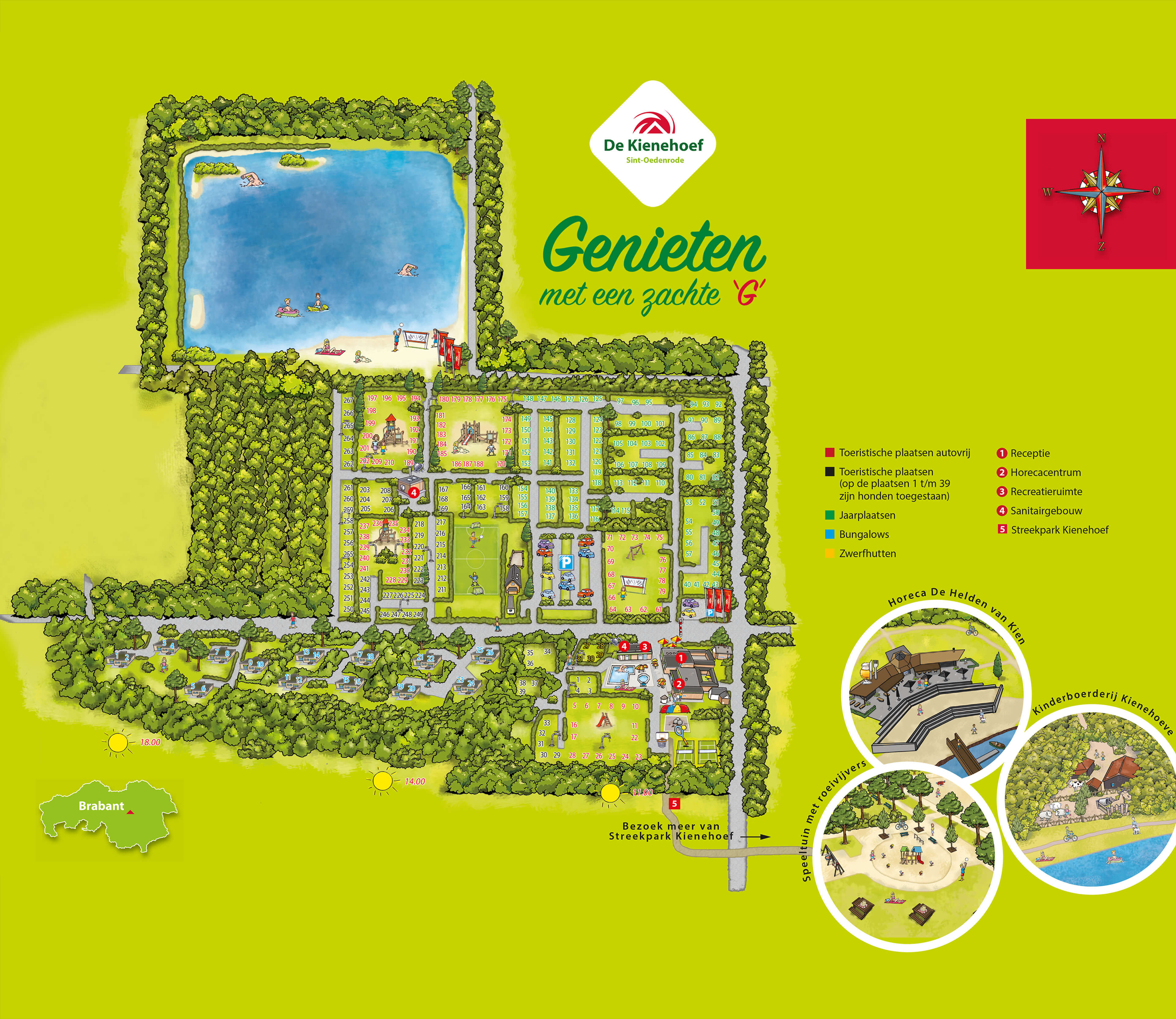 Plattegrond De Kienehoef