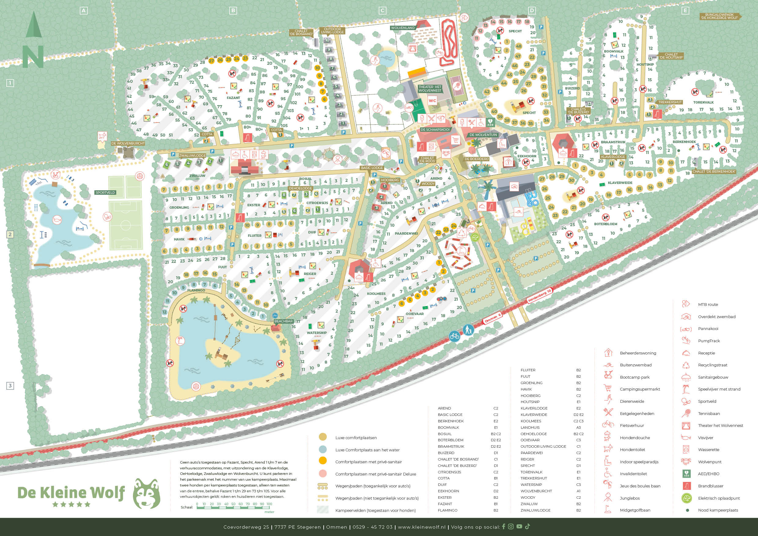 Plattegrond De Kleine Wolf