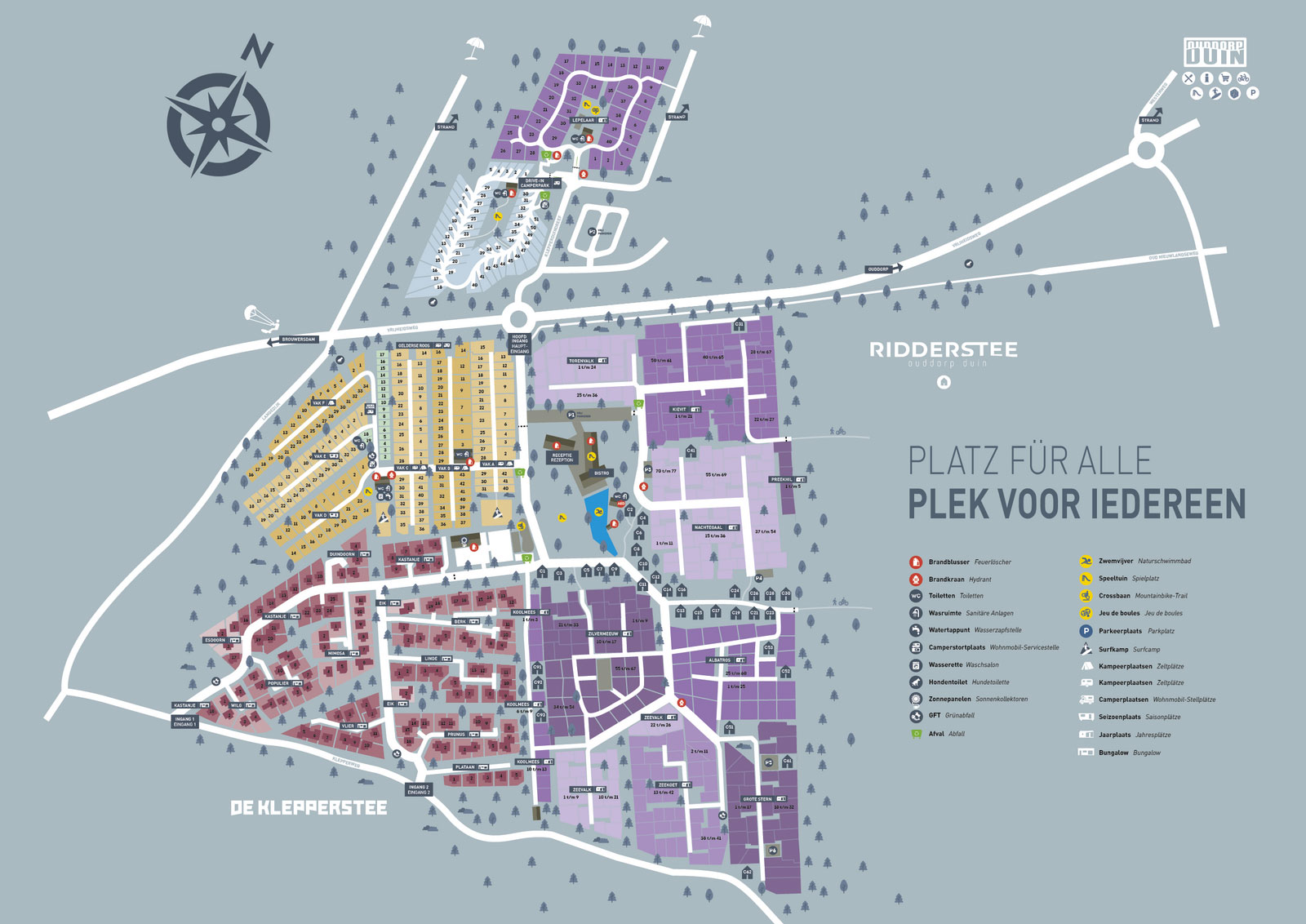 Plattegrond De Klepperstee