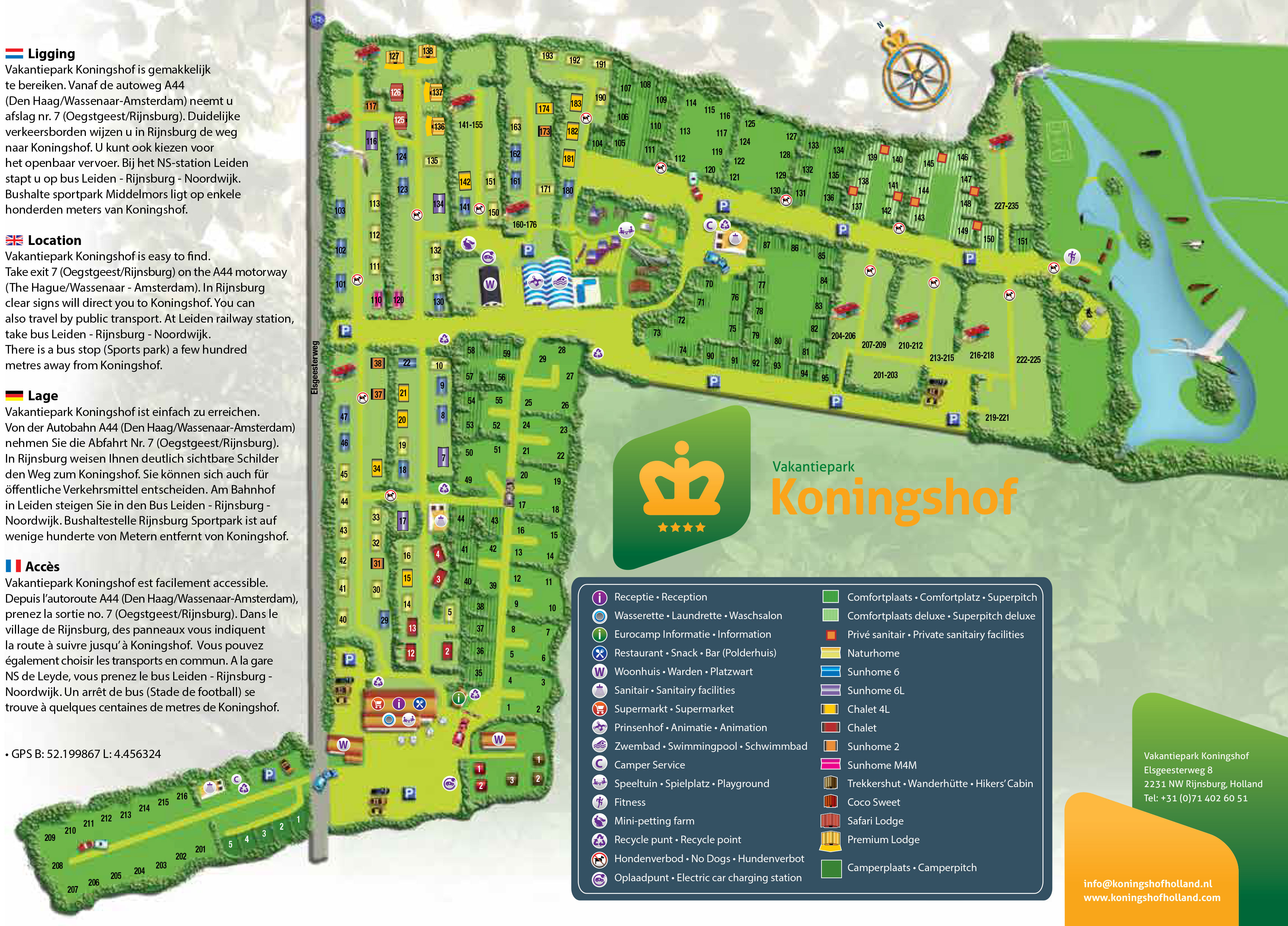 Plattegrond De Koningshof