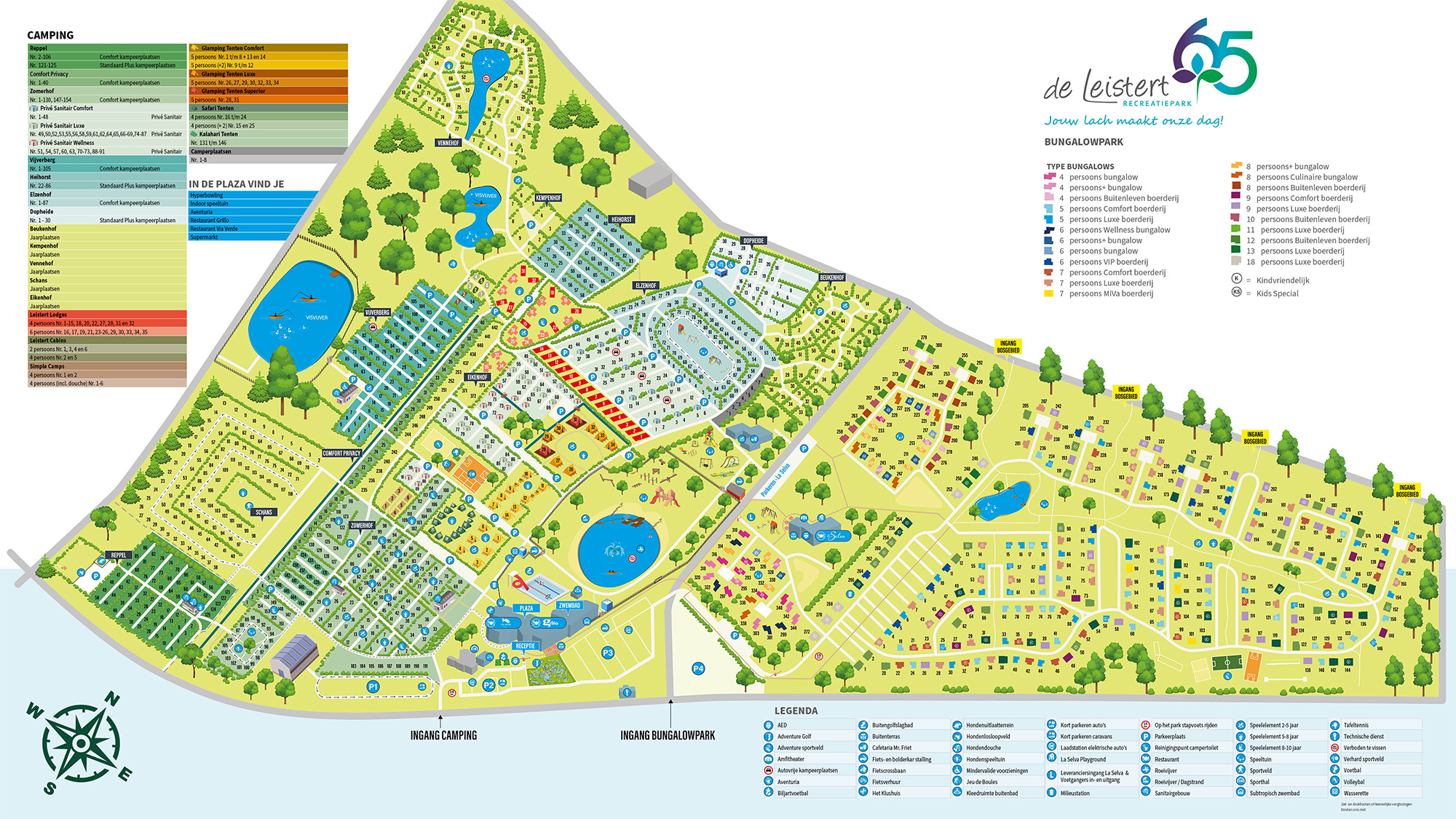 Plattegrond De Leistert