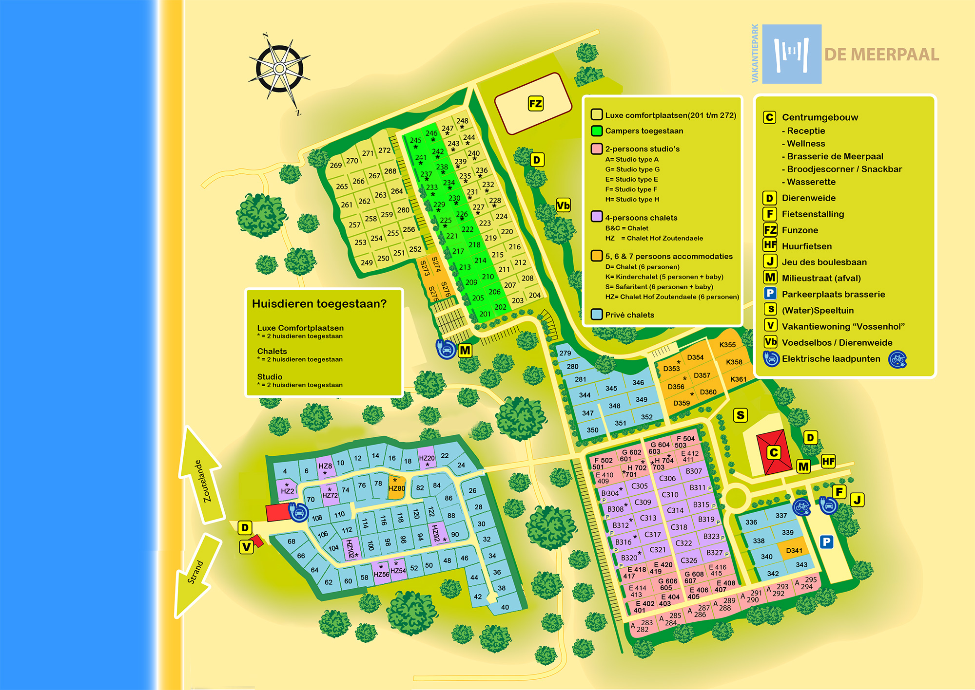 Plattegrond De Meerpaal