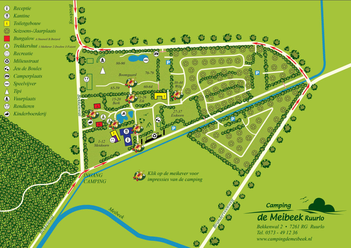 Plattegrond De Meibeek