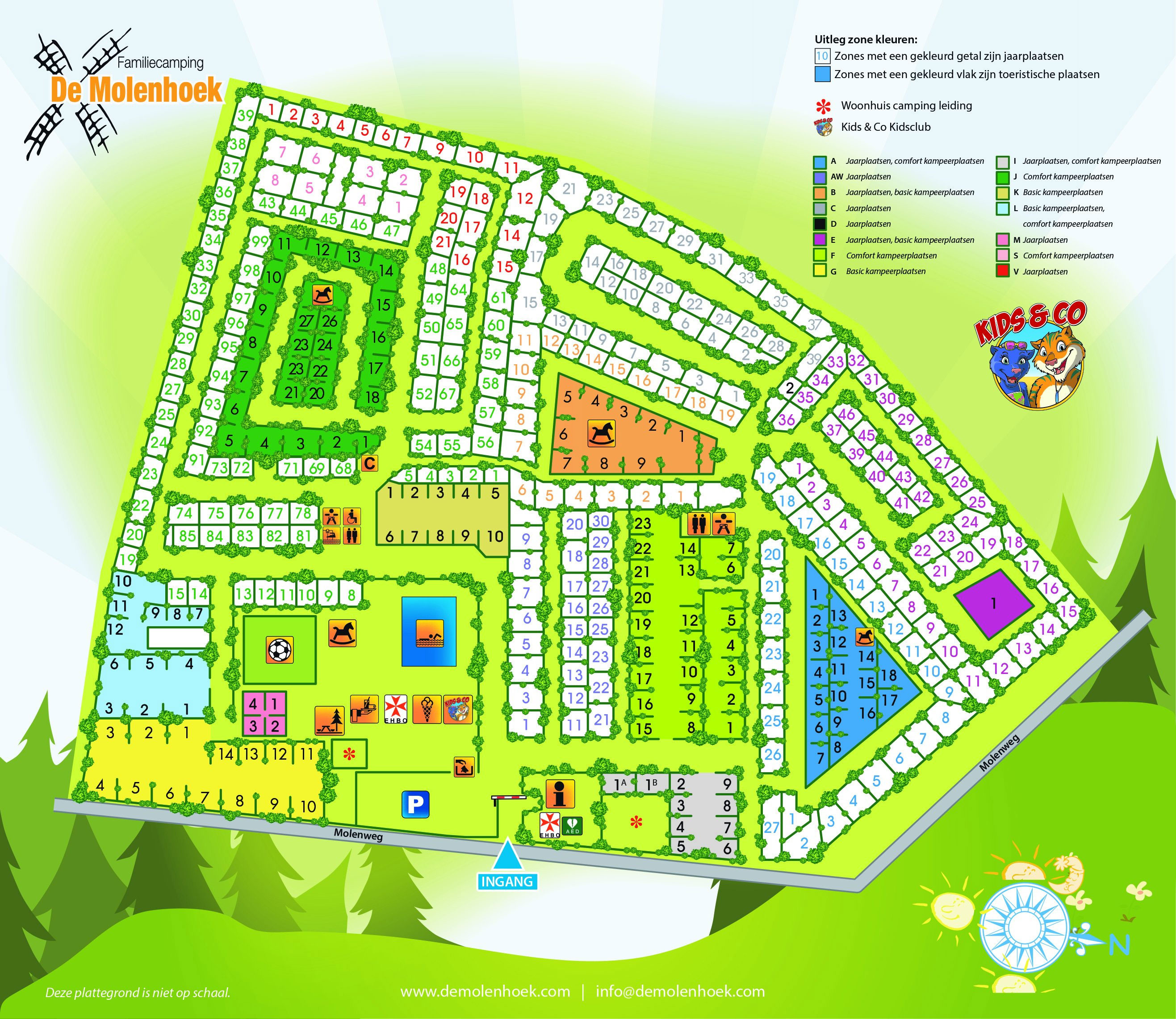 Plattegrond De Molenhoek