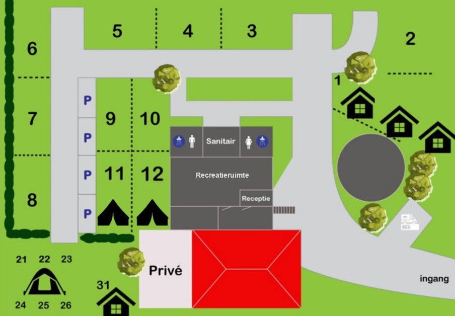 Plattegrond De Noorde