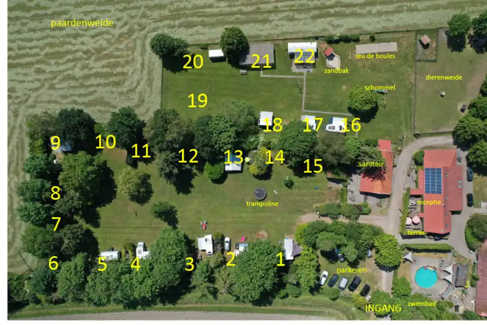 Plattegrond De Peelweide