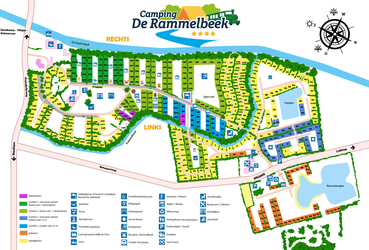 Plattegrond De Rammelbeek