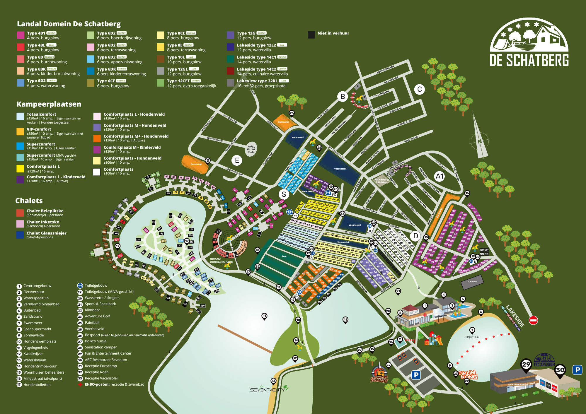 Plattegrond De Schatberg