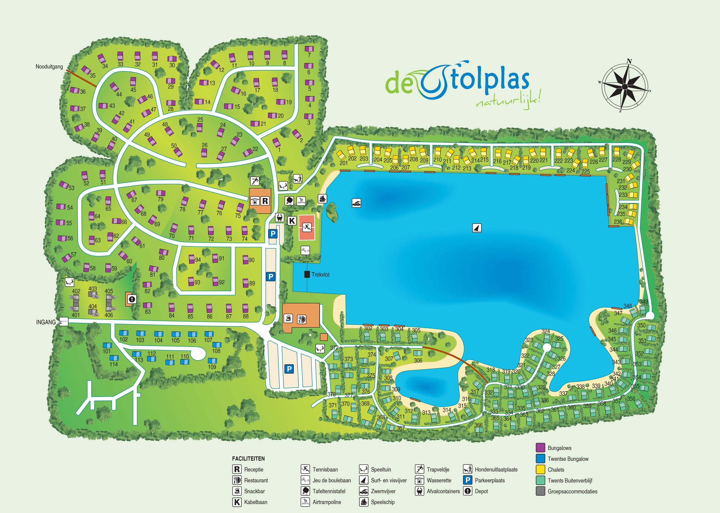 Plattegrond De Tolplas